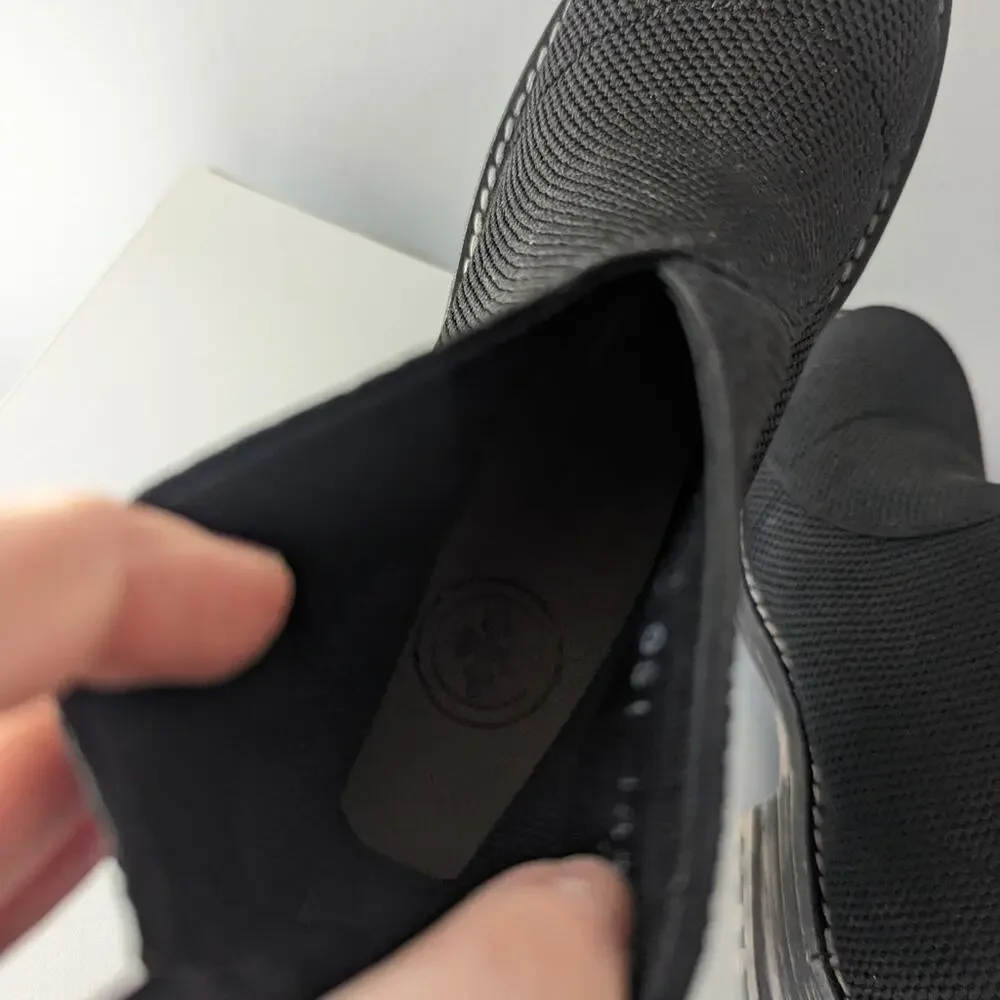NEW Women's Charleston Shoe Company Black Boots Barcelona 6 - Picture 2 of 8